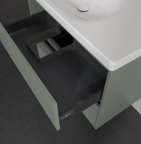 VILLEROY & BOCH SKYLA skrinka pod umývadlo 77,2x43,9x59,6 cm, 2 zásuvky, soft green C79800AF Obrázek - fotka