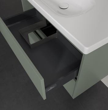 VILLEROY & BOCH SKYLA skrinka pod umývadlo 77,2x43,9x59,6 cm, 2 zásuvky, soft green C79800AF Obrázek - fotka
