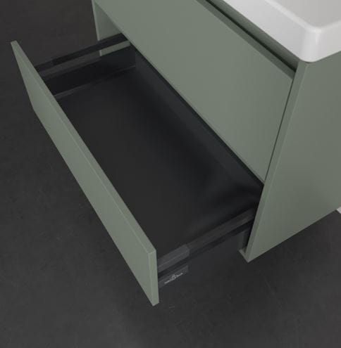 VILLEROY & BOCH SKYLA skrinka pod umývadlo 77,2x43,9x59,6 cm, 2 zásuvky, soft green C79800AF Obrázek - fotka