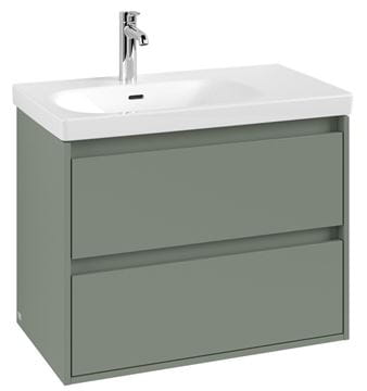 VILLEROY & BOCH SKYLA skrinka pod umývadlo 77,2x43,9x59,6 cm, 2 zásuvky, soft green