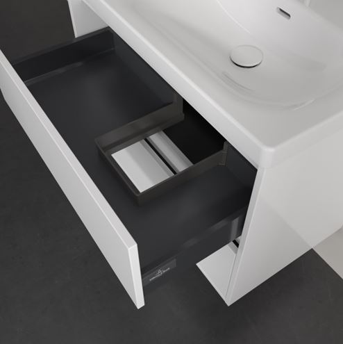 VILLEROY & BOCH SKYLA skrinka pod umývadlo 77,2x43,9x59,6 cm, 2 zásuvky, brilliant white C79700VE Obrázek - fotka
