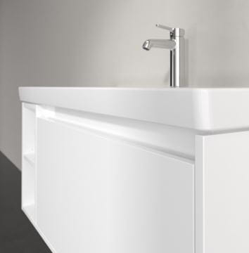 VILLEROY & BOCH SKYLA skrinka pod umývadlo 97,2x43,9x43,6 cm, 1 zásuvka, 2 police, brilliant white C79000VE Obrázek - fotka