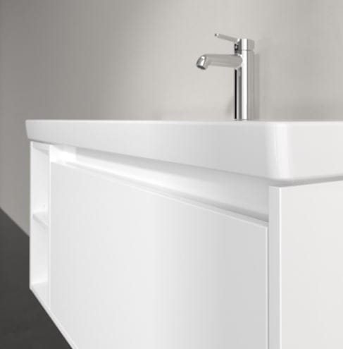 VILLEROY & BOCH SKYLA skrinka pod umývadlo 97,2x43,9x43,6 cm, 1 zásuvka, 2 police, brilliant white C79000VE Obrázek - fotka