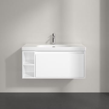 VILLEROY & BOCH SKYLA skrinka pod umývadlo 97,2x43,9x43,6 cm, 1 zásuvka, 2 police, brilliant white C79000VE Obrázek - fotka