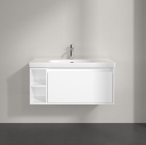 VILLEROY & BOCH SKYLA skrinka pod umývadlo 97,2x43,9x43,6 cm, 1 zásuvka, 2 police, brilliant white C79000VE Obrázek - fotka