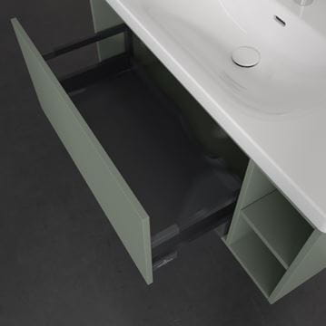 VILLEROY & BOCH SKYLA skrinka pod umývadlo 97,2x43,9x43,6 cm, 1 zásuvka, 2 police, soft green C79100AF Obrázek - fotka