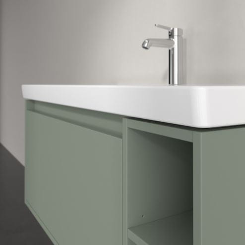 VILLEROY & BOCH SKYLA skrinka pod umývadlo 97,2x43,9x43,6 cm, 1 zásuvka, 2 police, soft green C79100AF Obrázek - fotka