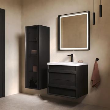 DURAVIT OCAVO zrkadlo 68x73 cm, s osvetlením, s vyhrievaním OC72210H6H60000 Obrázek - fotka