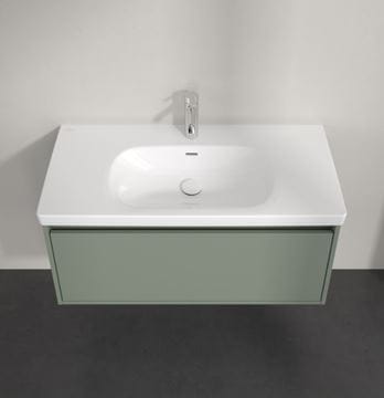 VILLEROY & BOCH SKYLA skrinka pod umývadlo 97,2x43,9x43,6 cm, 1 zásuvka, soft green C78900AF Obrázek - fotka