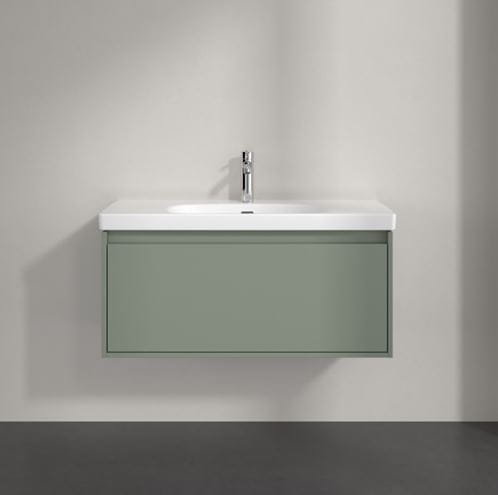 VILLEROY & BOCH SKYLA skrinka pod umývadlo 97,2x43,9x43,6 cm, 1 zásuvka, soft green C78900AF Obrázek - fotka