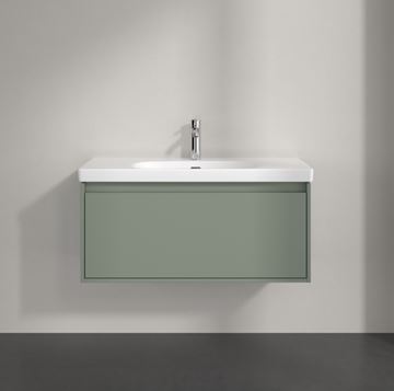 VILLEROY & BOCH SKYLA skrinka pod umývadlo 97,2x43,9x43,6 cm, 1 zásuvka, soft green C78900AF Obrázek - fotka