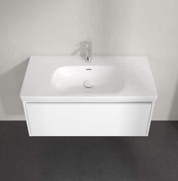 VILLEROY & BOCH SKYLA skrinka pod umývadlo 97,2x43,9x43,6 cm, 1 zásuvka, brilliant white C78900VE Obrázek - fotka