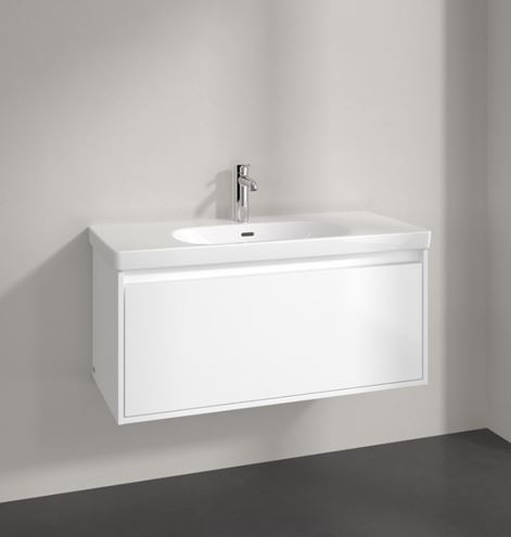 VILLEROY & BOCH SKYLA skrinka pod umývadlo 97,2x43,9x43,6 cm, 1 zásuvka, brilliant white C78900VE Obrázek - fotka