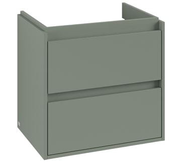 VILLEROY & BOCH SKYLA skrinka pod umývadlo 62,2x43,9x59,6 cm, 2 zásuvky, soft green C79500AF Obrázek - fotka