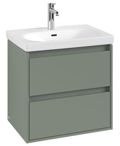 VILLEROY & BOCH SKYLA skrinka pod umývadlo 62,2x43,9x59,6 cm, 2 zásuvky, soft green C79500AF Obrázek - Hlavní obrázek