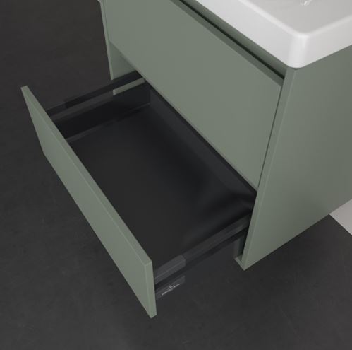 VILLEROY & BOCH SKYLA skrinka pod umývadlo 62,2x43,9x59,6 cm, 2 zásuvky, soft green C79500AF Obrázek - fotka