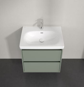 VILLEROY & BOCH SKYLA skrinka pod umývadlo 62,2x43,9x59,6 cm, 2 zásuvky, soft green C79500AF Obrázek - fotka