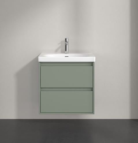 VILLEROY & BOCH SKYLA skrinka pod umývadlo 62,2x43,9x59,6 cm, 2 zásuvky, soft green C79500AF Obrázek - fotka
