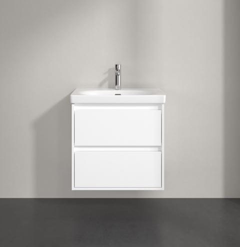VILLEROY & BOCH SKYLA skrinka pod umývadlo 62,2x43,9x59,6 cm, 2 zásuvky, brilliant white C79500VE Obrázek - fotka