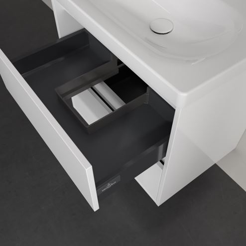 VILLEROY & BOCH SKYLA skrinka pod umývadlo 62,2x43,9x59,6 cm, 2 zásuvky, brilliant white C79500VE Obrázek - fotka