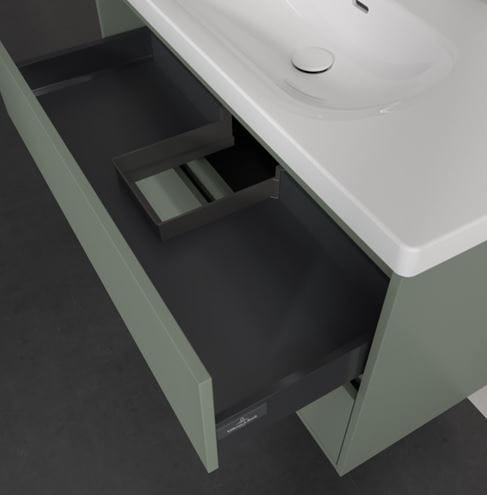 VILLEROY & BOCH SKYLA skrinka pod umývadlo 97,2x43,9x59,6 cm, 2 zásuvky, soft green C79900AF Obrázek - fotka