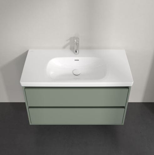 VILLEROY & BOCH SKYLA skrinka pod umývadlo 97,2x43,9x59,6 cm, 2 zásuvky, soft green C79900AF Obrázek - fotka