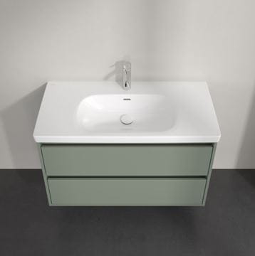 VILLEROY & BOCH SKYLA skrinka pod umývadlo 97,2x43,9x59,6 cm, 2 zásuvky, soft green C79900AF Obrázek - fotka