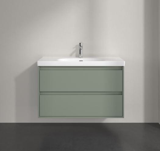 VILLEROY & BOCH SKYLA skrinka pod umývadlo 97,2x43,9x59,6 cm, 2 zásuvky, soft green C79900AF Obrázek - fotka