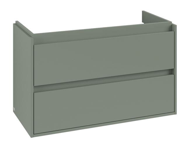 VILLEROY & BOCH SKYLA skrinka pod umývadlo 97,2x43,9x59,6 cm, 2 zásuvky, soft green C79900AF Obrázek - fotka