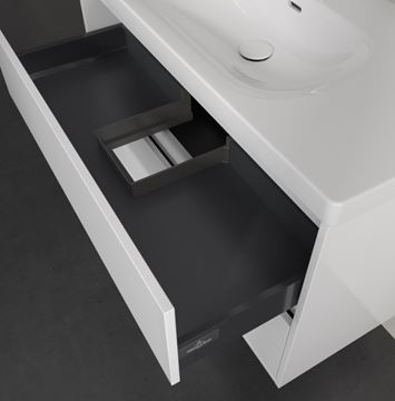 VILLEROY & BOCH SKYLA skrinka pod umývadlo 97,2x43,9x59,6 cm, 2 zásuvky, brilliant white C79900VE Obrázek - fotka