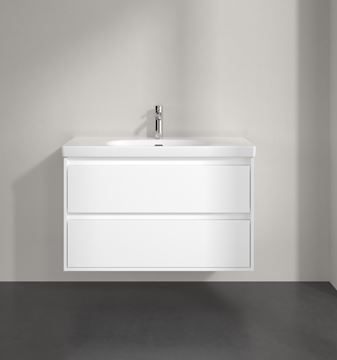 VILLEROY & BOCH SKYLA skrinka pod umývadlo 97,2x43,9x59,6 cm, 2 zásuvky, brilliant white C79900VE Obrázek - fotka