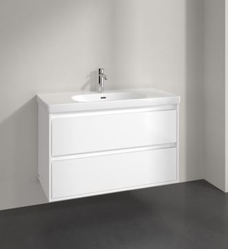 VILLEROY & BOCH SKYLA skrinka pod umývadlo 97,2x43,9x59,6 cm, 2 zásuvky, brilliant white C79900VE Obrázek - fotka