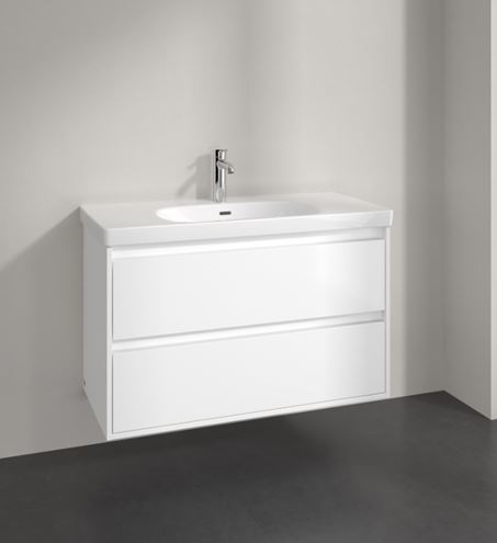 VILLEROY & BOCH SKYLA skrinka pod umývadlo 97,2x43,9x59,6 cm, 2 zásuvky, brilliant white C79900VE Obrázek - fotka