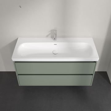 VILLEROY & BOCH SKYLA skrinka pod umývadlo 117,2x43,9x59,6 cm, 2 zásuvky, soft green C80000AF Obrázek - fotka