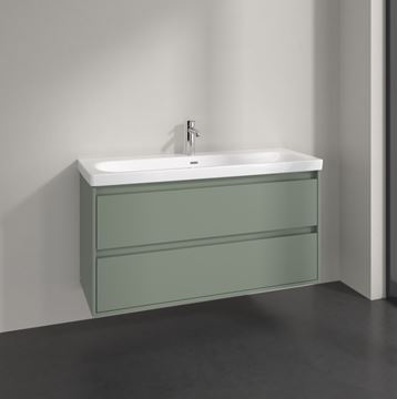 VILLEROY & BOCH SKYLA skrinka pod umývadlo 117,2x43,9x59,6 cm, 2 zásuvky, soft green C80000AF Obrázek - fotka