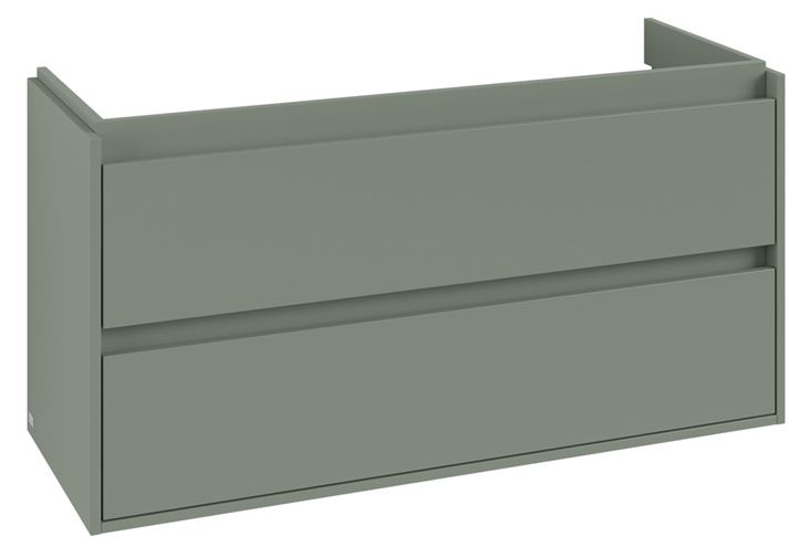 VILLEROY & BOCH SKYLA skrinka pod umývadlo 117,2x43,9x59,6 cm, 2 zásuvky, soft green C80000AF Obrázek - fotka