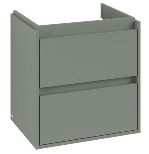 VILLEROY & BOCH SKYLA skrinka pod umývadlo 57,2x43,9x59,6 cm, 2 zásuvky, soft green C79400AF Obrázek - fotka