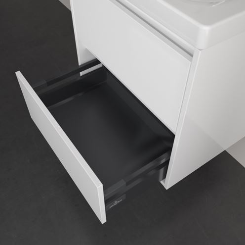 VILLEROY & BOCH SKYLA skrinka pod umývadlo 57,2x43,9x59,6 cm, 2 zásuvky, brilliant white C79400VE Obrázek - fotka