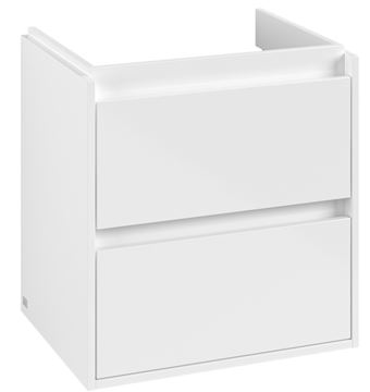 VILLEROY & BOCH SKYLA skrinka pod umývadlo 57,2x43,9x59,6 cm, 2 zásuvky, brilliant white C79400VE Obrázek - fotka