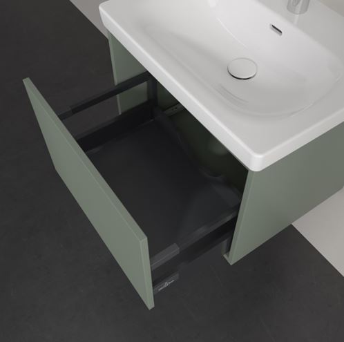 VILLEROY & BOCH SKYLA skrinka pod umývadlo 57,2x43,9x43,6 cm, 1 zásuvka, soft green C78400AF Obrázek - fotka