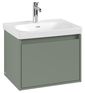 VILLEROY & BOCH SKYLA skrinka pod umývadlo 57,2x43,9x43,6 cm, 1 zásuvka, soft green