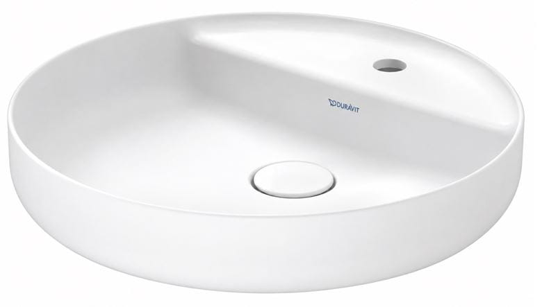 DURAVIT VITRIUM umývadlová misa 46 cm, s otvorom pre batériu, bez prepadu, matná hodvábne biela 2662463271 Obrázek - Hlavní obrázek