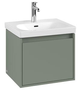 VILLEROY & BOCH SKYLA skrinka pod umývadlo 52,2x42,4x43,6 cm, 1 zásuvka, soft green