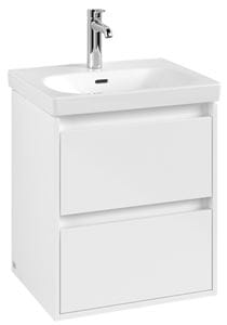 VILLEROY & BOCH SKYLA skrinka pod umývadlo 52,2x42,4x59,6 cm, 2 zásuvky, brilliant white