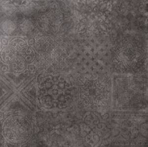 ABITARE ICON dekor 60x60 cm, mat, black
