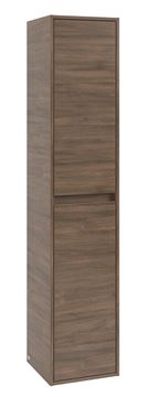 VILLEROY & BOCH SKYLA vysoká skrinka 35x35x170 cm, 2 dvierka, pánty vpravo, arizona oak
