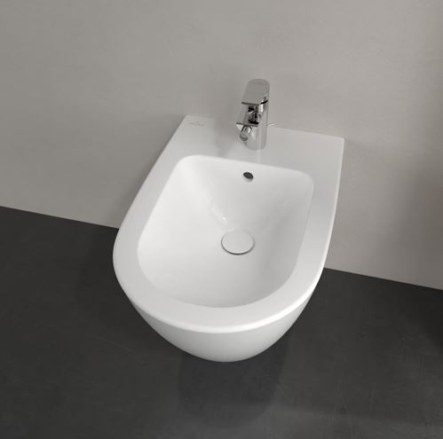 VILLEROY & BOCH VERITY EXCLUSIVE závesný bidet, CeramicPlus, alpská biela 540900R1 Obrázek - fotka