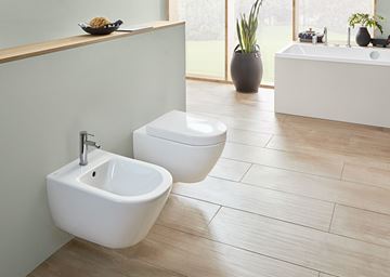 VILLEROY & BOCH VERITY EXCLUSIVE závesný bidet, CeramicPlus, alpská biela 540900R1 Obrázek - fotka