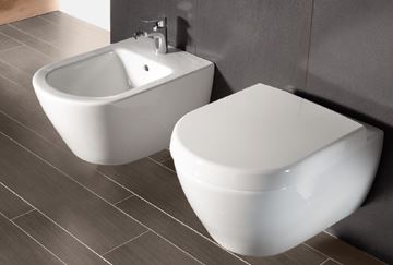 VILLEROY & BOCH VERITY EXCLUSIVE závesný bidet, CeramicPlus, alpská biela 540900R1 Obrázek - fotka