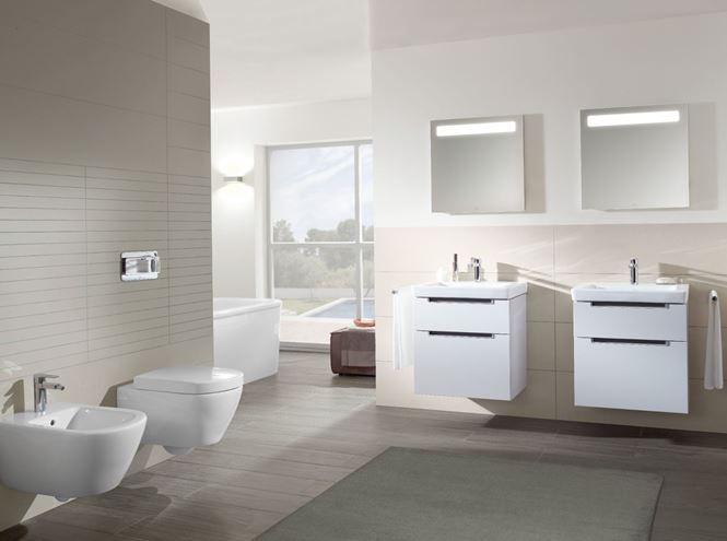 VILLEROY & BOCH VERITY EXCLUSIVE závesný bidet, CeramicPlus, alpská biela 540900R1 Obrázek - fotka
